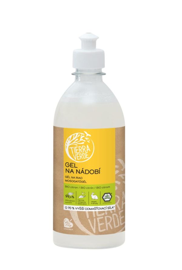gel na nadobi bio citron lahev 500 ml 11230 0003 bile samo w - Gel na nádobí s BIO citronovou silicí